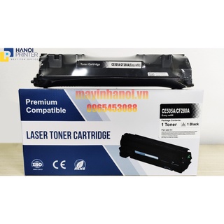 Hộp mực 05a 80a có lỗ đổ mực,lỗ thải cho máy in hp m401 canon 6300 bảo hành 6 tháng