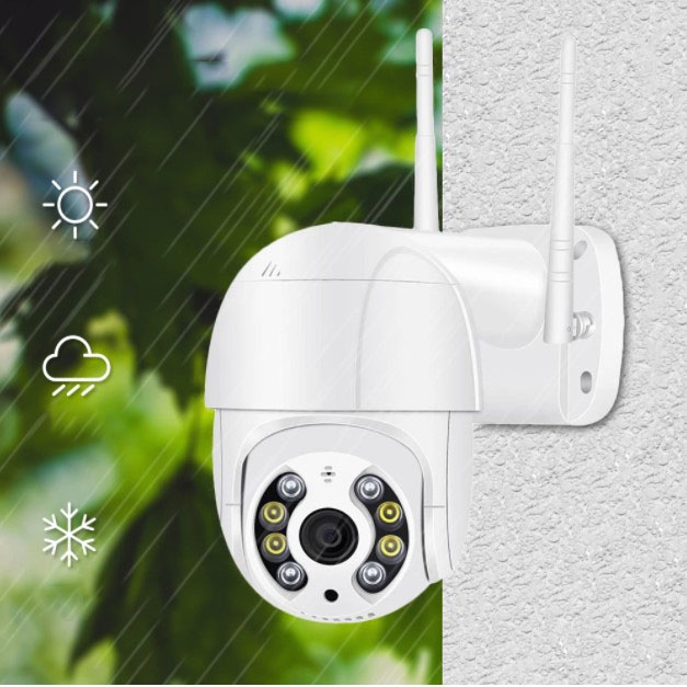 Camera IP WIFI Ngoài Trời V380, Camera Hồng ngoại ngoài trời nhiều loại, Chế độ xoay 360 độ,  Đàm thoại 2 chiều