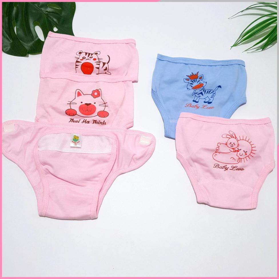 Quần đóng bỉm cho trẻ sơ sinh - quần đóng bỉm Baby Leo size cho bé 3 đến 8kg - Ahimom