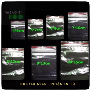 💥Túi Zip chỉ đỏ💥Túi ziper số dùng để đựng thuốc,đựng thực phẩm , phụ kiện...siêu bền siêu kín!