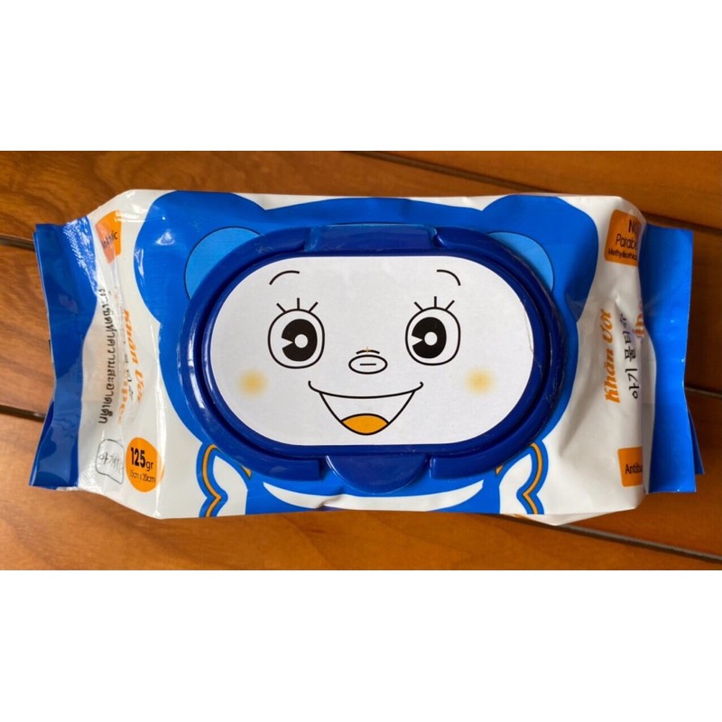 khăn ướt cao cấp Baby Wipes 125 tờ không mùi