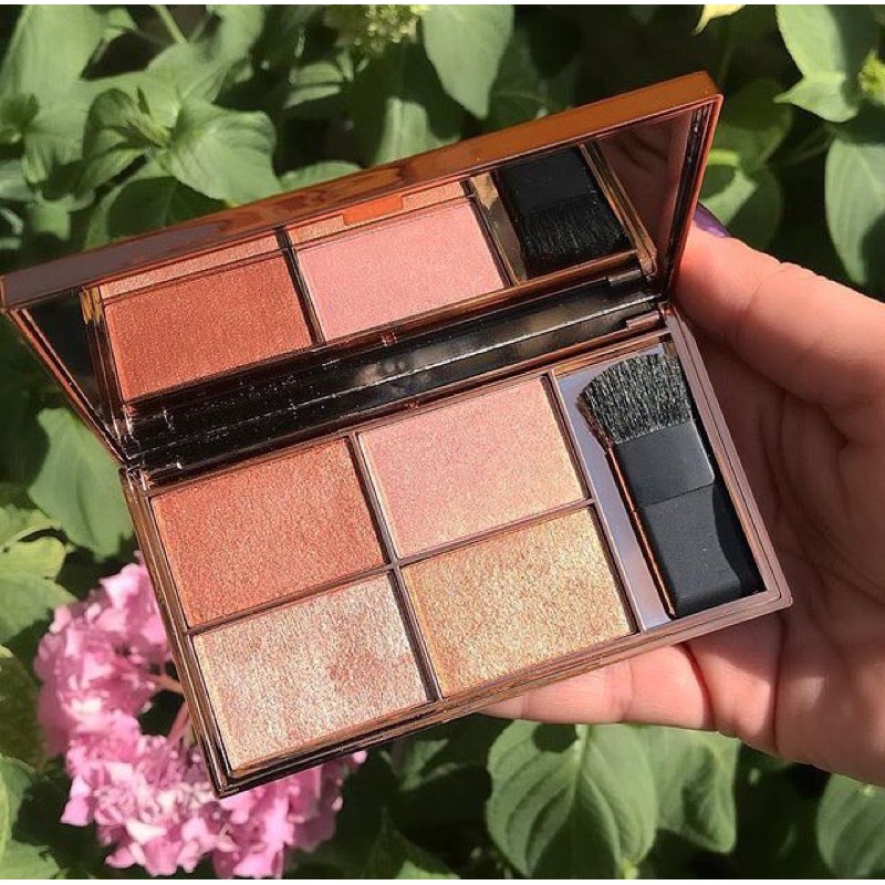 Bảng phấn mắt sáng Sleek highlighter màu copperplate 🧡