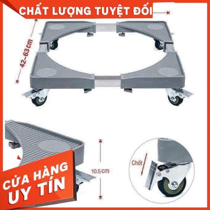 kệ máy giặt, máy rửa bát, tủ lạnh, máy sấy có bánh xe