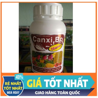 Phân bón lá[ DỄ HẤP THU] Nano Canxibo kích thích ra hoa, tăng khản năng đậu trái- Canxi Bo Nano