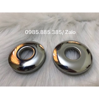 10 chụp chân sen vòi inox 304 bóng gương lỗ D21
