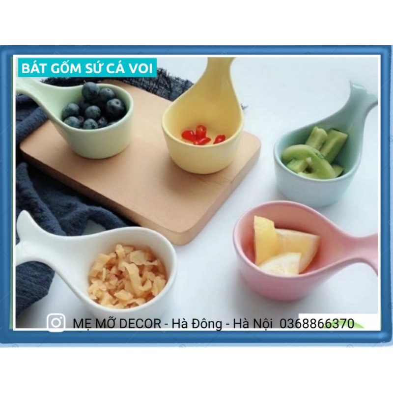 Bát ăn dặm hình cá heo cho bé ăn dặm,decor ngộ nghĩnh