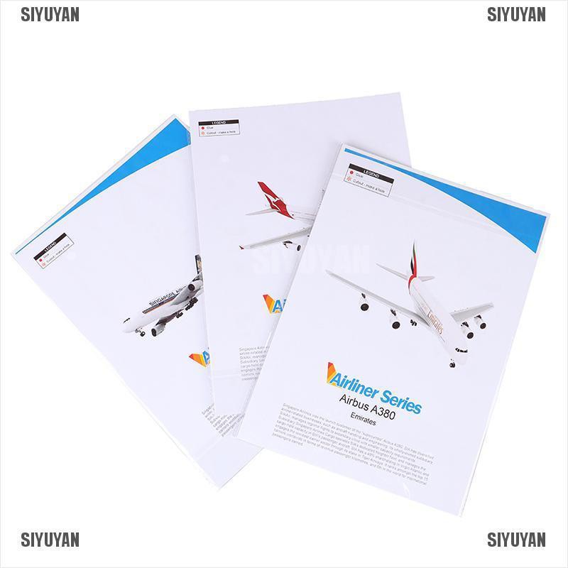 Mô hình máy bay Airbus A380 3d tỉ lệ 1:300 chất lượng cao