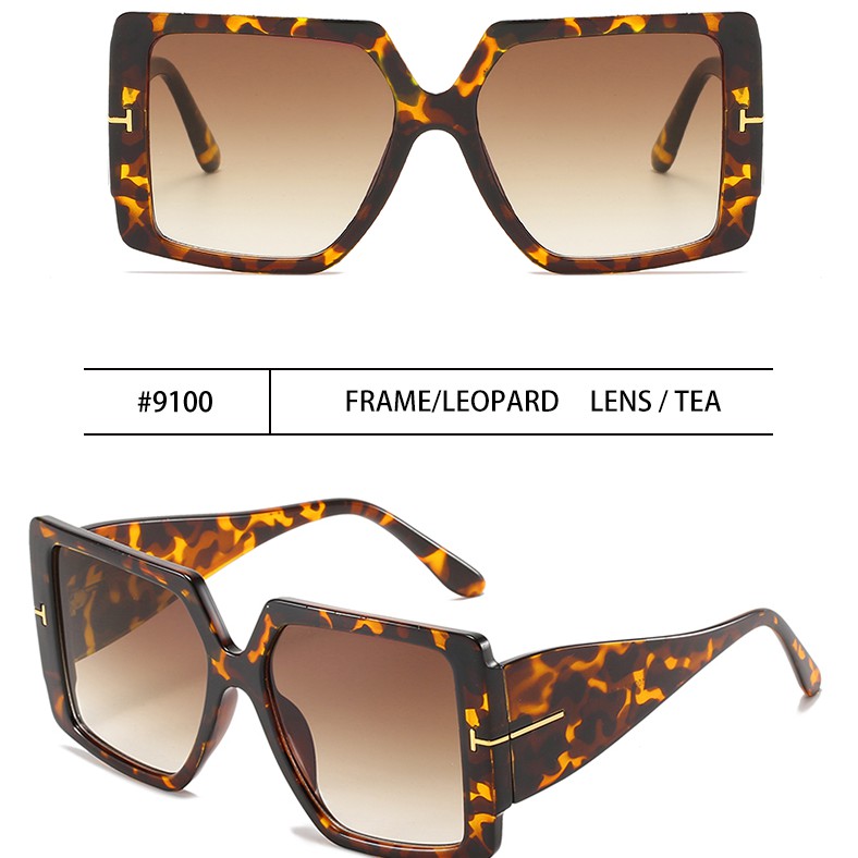 Kính mát gọng vuông phong cách vintage cho nam và nữ