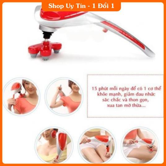 Máy massage cầm tay 10 đầu King Massager cao cấp