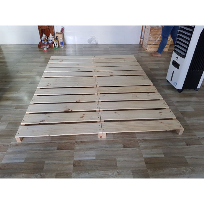 Giường kiểu pallet xếp gọn rẻ vô địch