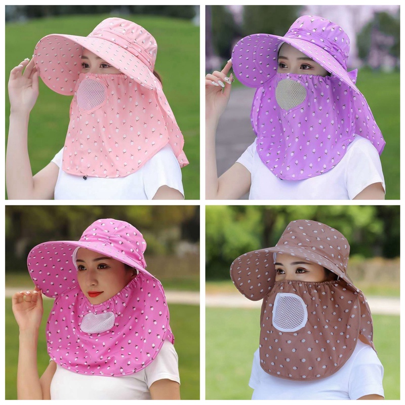 Mũ Vành Rộng Chống Nắng Chống Tia Cực Tím Thời Trang Mùa Hè Phong Cách Hàn Quốc Cho Nữ