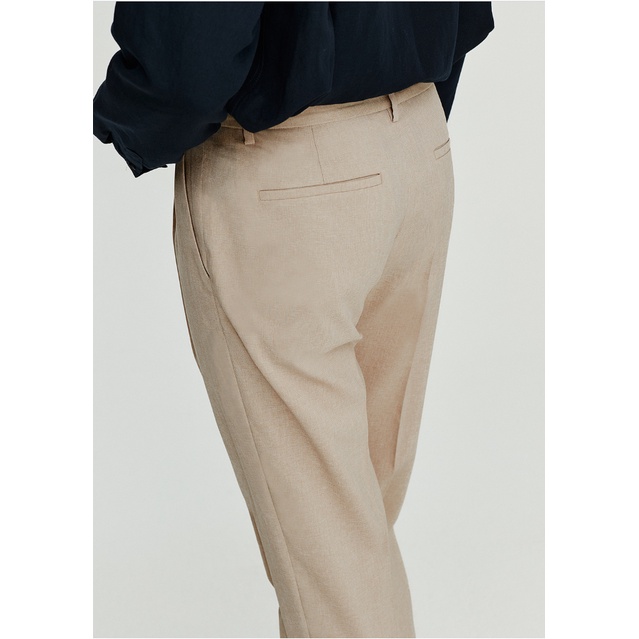 Quần âu The Kint Company - TUPT 52220 có ly form slim slack vải siêu nhẹ thoáng