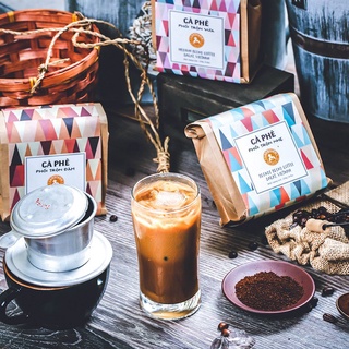 L'angfarm Cà phê phối trộn, 250g, bịch