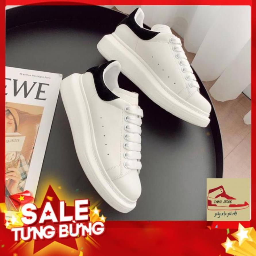 Giày thể thao MC Queen gót nhung đen, Giày sneaker MCQ bản dây to cao cấp tặng  full box bill -1_yhg | BigBuy360 - bigbuy360.vn