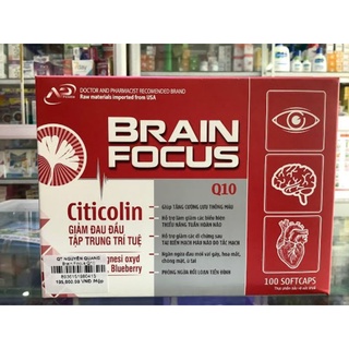 Viên bổ não brain focus q10