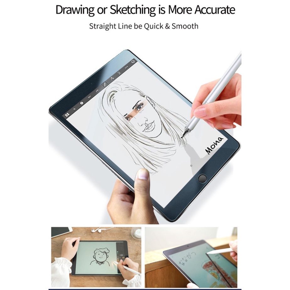 Miếng dán bảo vệ màn hình Paper LikePaper Like Wiwu Antiglare AG cho Apple IPad Pro 11 inch 2021 , 2018 , Pro 12.9 inch
