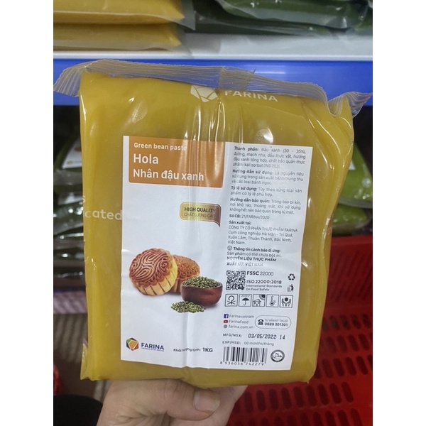 Nhân bánh Trung Thu Farina hola 1kg