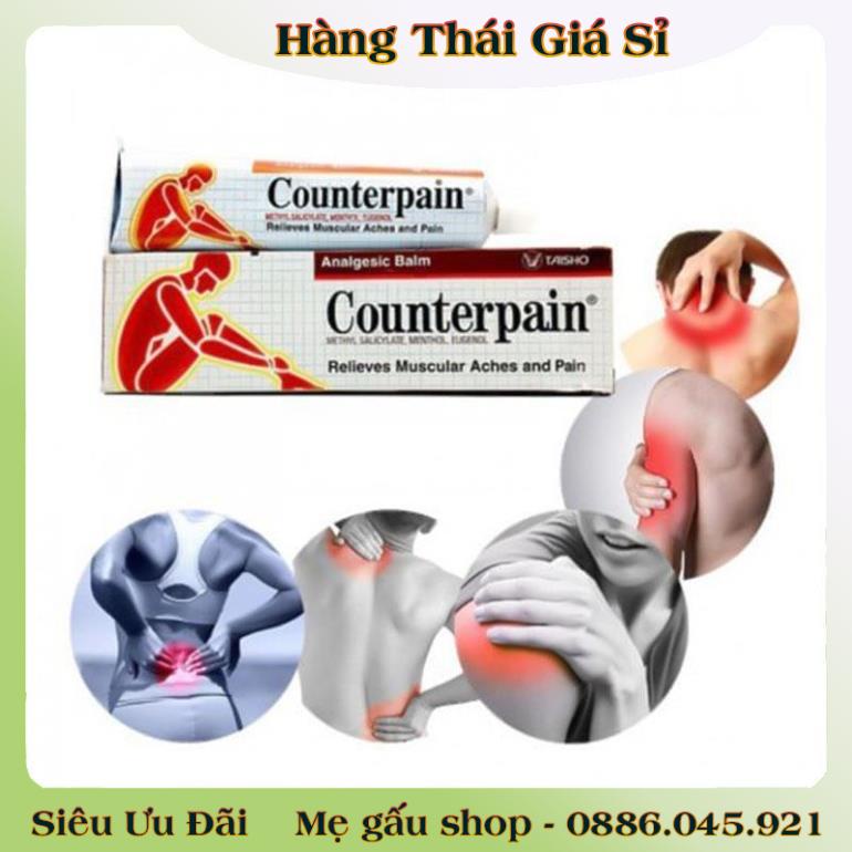 Cao xoa bóp Counterpain Thái Lan Red & Cool - Hàng Mới Về Date Xa