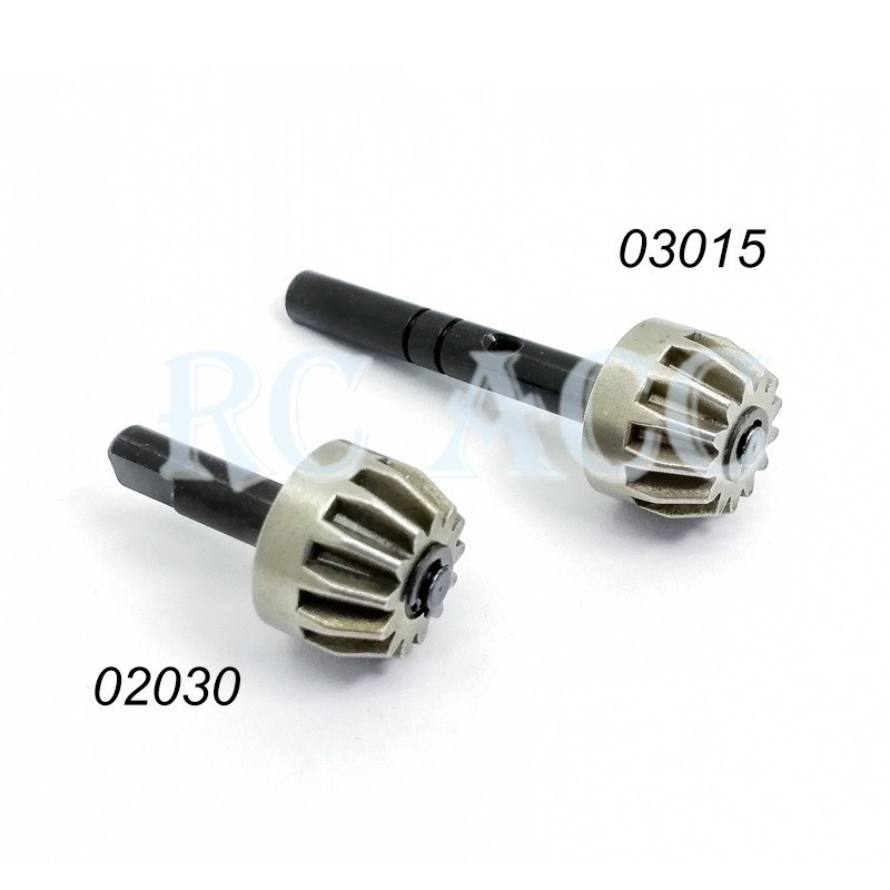 Trục Bánh Răng Hộp Số HSP 02030 03015 02024 Cho HSP 1:10 On-Road Buggy