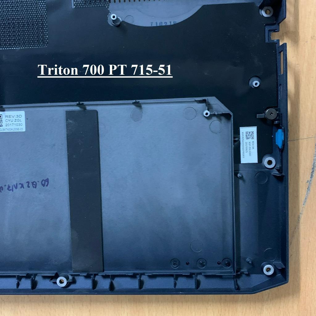 Vỏ Laptop Acer  Mặt D Dành Cho Laptop Acer  Triton 700 PT 715-51- Hàng mới