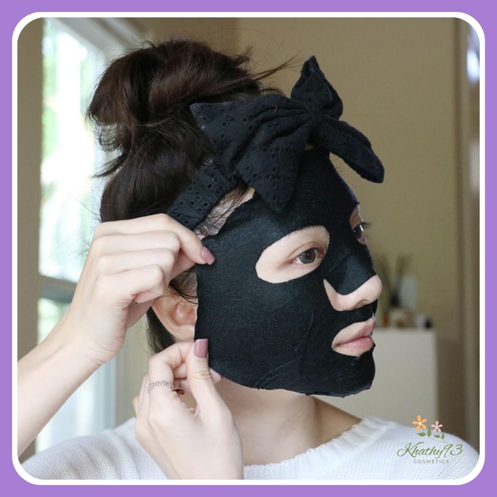 Mặt Nạ Tràm Trà Sexylook Tea Tree Anti Bleshmish Black Facial Mask Hộp 5 Miếng