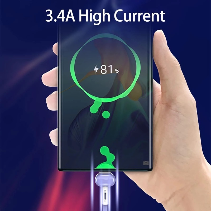 Móc Khóa Dây Cáp Sạc Nhanh 3 Trong 1 Type C One Drag Ba Micro USB Tiện Dụng