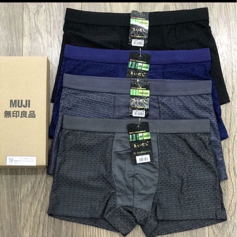Quần Nót Nam Thông Hơi Cao Cấp ,Quần Xịt Đùi Nam Boxer Lưới Thoáng mát đẹp [ 1 CÁI QUẦN SỊP ]