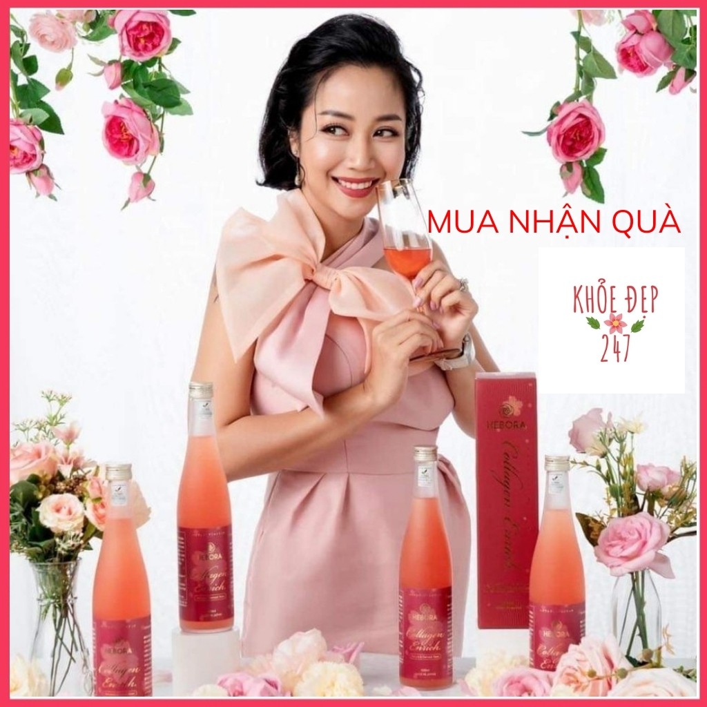 Collagen Hebora Erich Thủy phân 3in1- Dưỡng da trắng Mịn Tái Tạo Phục Hồi Làn Da Hư Tổn