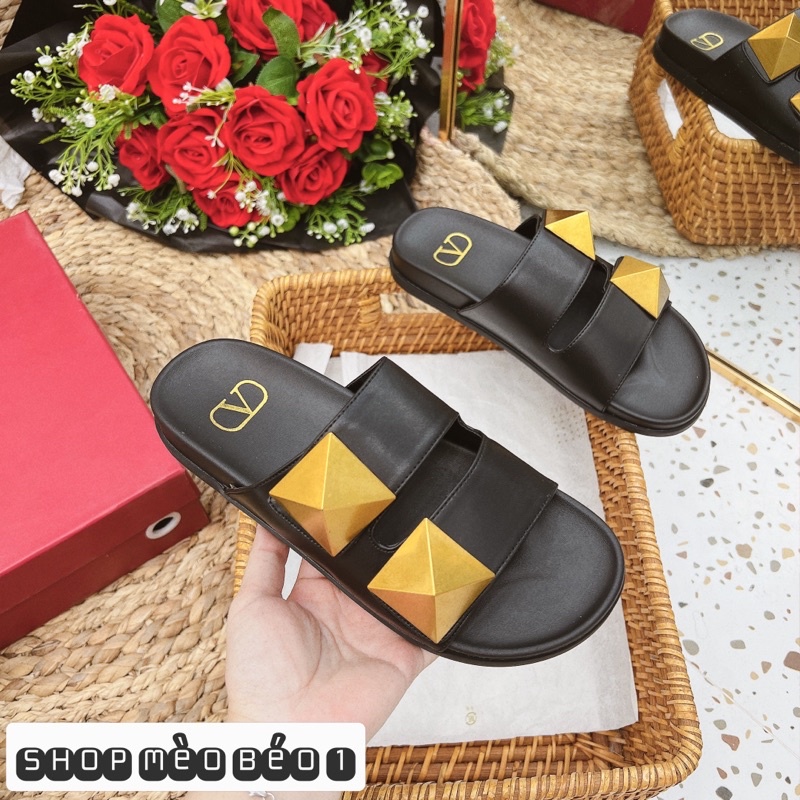 Dép valen quai ngang đinh tán bản to fullbox