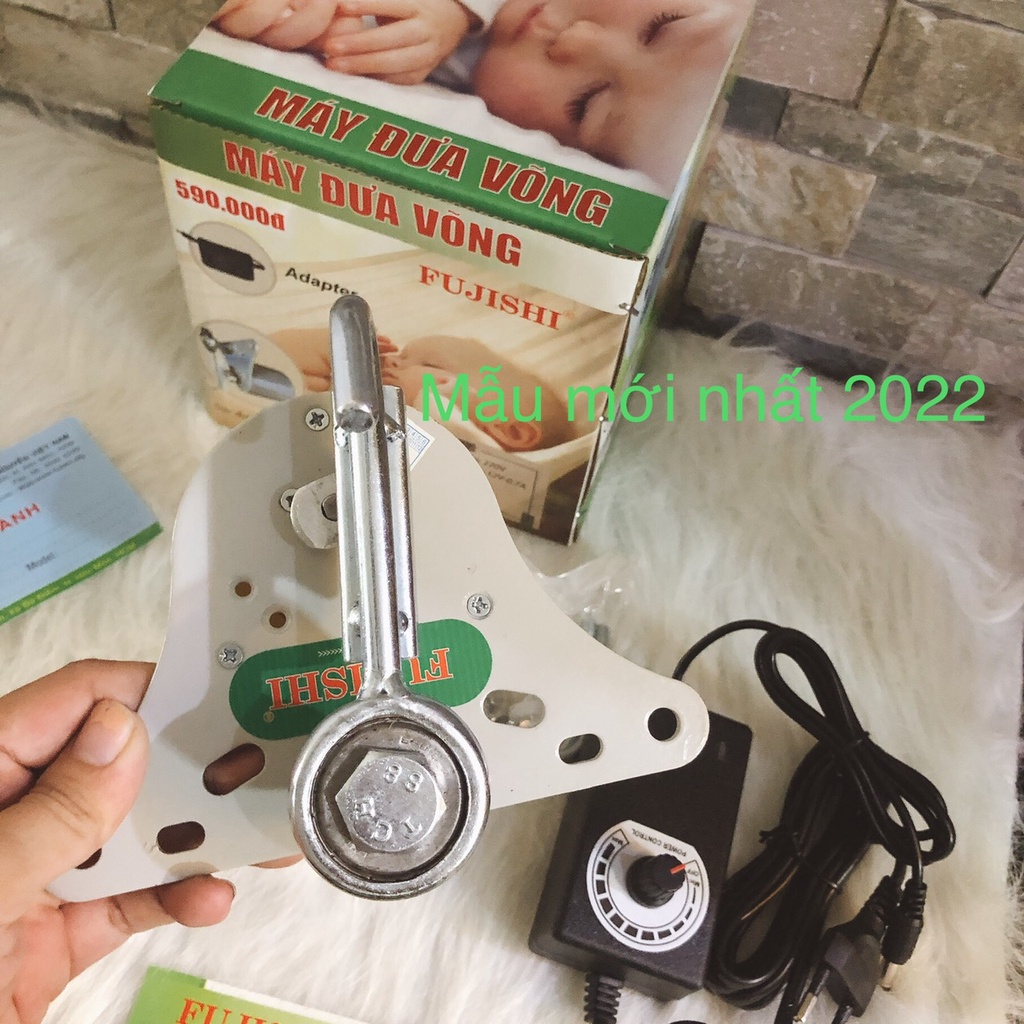 Máy đưa võng tự động em bé Fujishi CHÍNH HÃNG