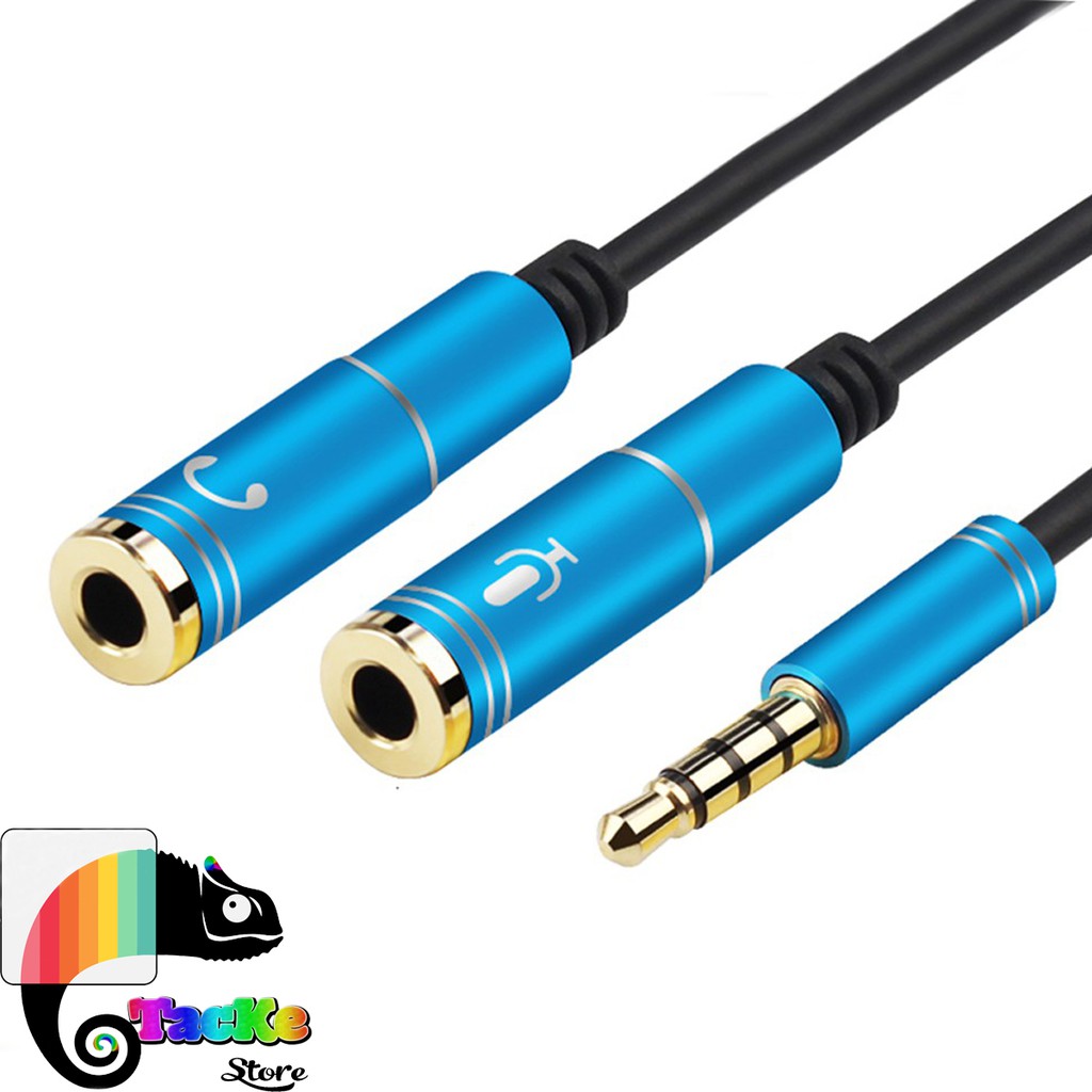 [CHÍNH HÃNG] Cáp chia audio 3.5mm ra Mic và loa hàng cao cấp I 3.5mm Audio Stereo Y Splitter Extension Cable