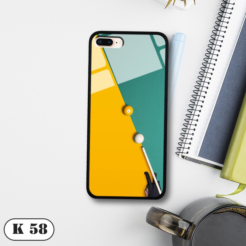 Ốp lưng kính 3D cho IPhone 7-8 Plus