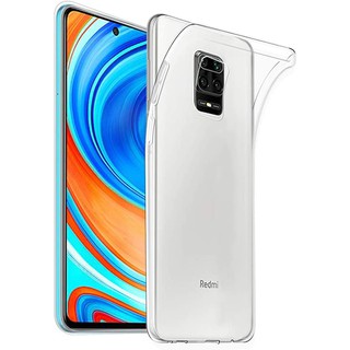 Ốp điện thoại silicon mềm trong suốt dành cho Redmi Note 9s