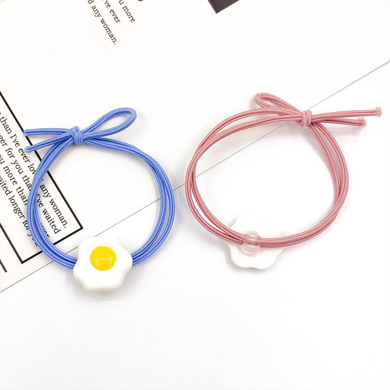 Dây Buộc Tóc Cao Su Kiểu Hàn Quốc Đơn Giản Xinh Xắn