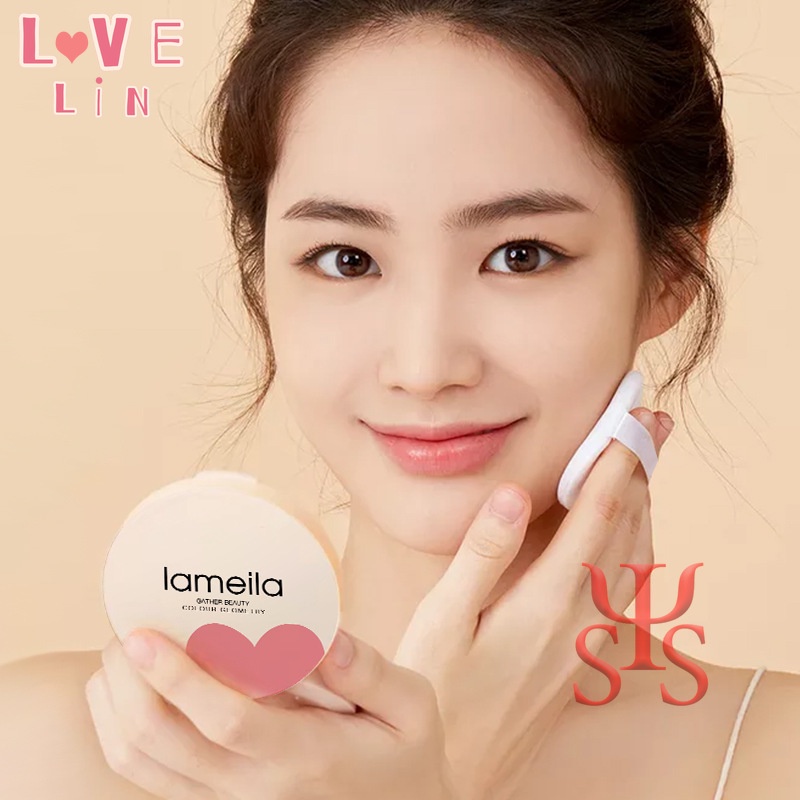 LAMEILA Phấn Phủ Dạng Bột Kiềm Dầu Lâu Trôi Không Thấm Nước Che Khuyết Điểm Làm Trắng Dưỡng Ẩm 3050