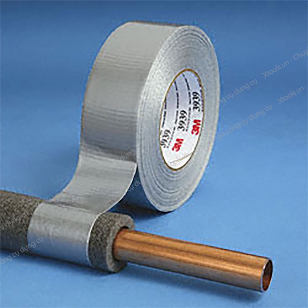 Băng keo chống thấm dột siêu dính 3M 3939 48mmx54.8mx0.22mm, băng dính đa năng chống nước mái tôn, bể nước, bồn nước