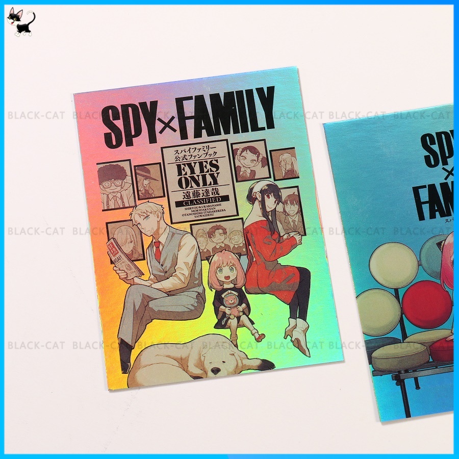 Bộ Sưu Tập Thẻ Laser Card Anya Yor Trong Anime Spyxfamily Phiên Bản Giới Hạn