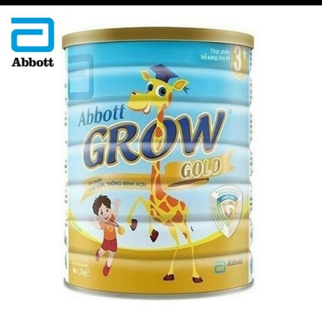 Sữa bột Abbott grow gold 3+ 1,7kg date mới