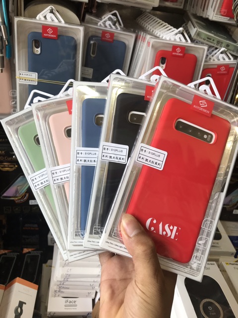Ốp chống bẩn KT Samsung S10 plus cao cấp