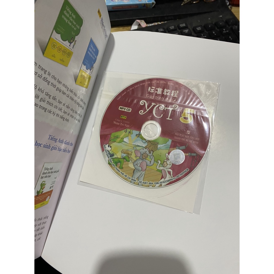 Sách - Giáo trình chuẩn YCT 5 + Kèm đĩa CD