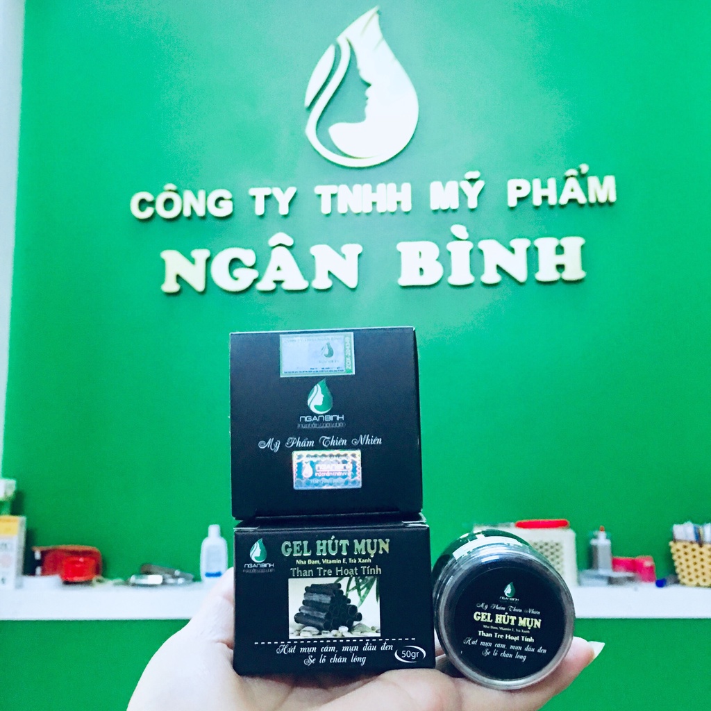 [100% Chính Hãng] Mặt Nạ Gel Hút Mụn Than Tre Hoạt Tính Ngân Bình > Gel lột mụn Than Tre, Lột mụn cám, mụn đầu đen,...