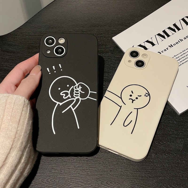 Ốp Điện Thoại Silicon Mềm Hình Ảnh Vui Nhộn Cho iphone15 14 13 12 11 pro max x xr xs max 7 8 6 6s plus se 2020