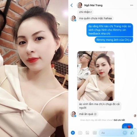 Áo 2 dây kiểu thiết kế RIMMY - Be - AO 0945 [Thiết Kế]