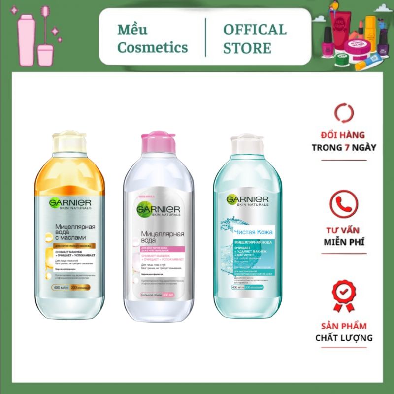 Nước Tẩy Trang Garnier 400ml