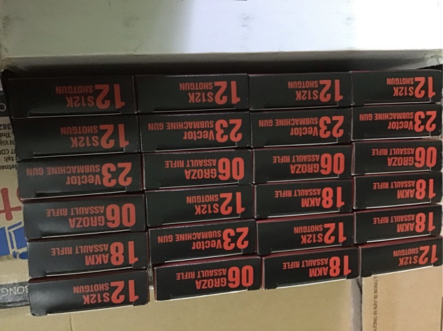 Lóc 24 hộp lắp ráp 3D