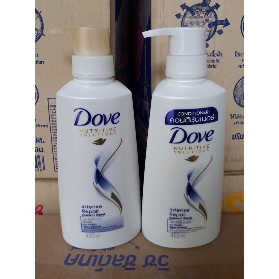 Dầu xả Dove Intense Repair phục hồi ṫóc Thái Lan