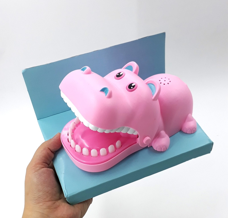 Đồ Chơi Khám Răng Hà Mã Loại Lớn Có Âm Thanh LH15 - LOVELYKID