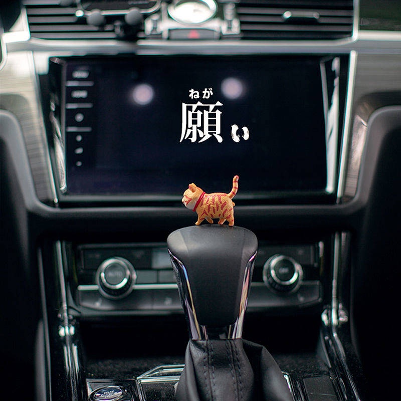 Cute Japanese Style Kitten Doll Car Decoration inside the Car Car Dashboard Instrument Panel Decoration Supplies Fqqq