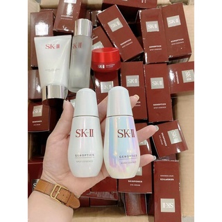  [Date12/2022] SK-II Serum SKII GenOptics Aura Essence Tinh Chất SK2 Dưỡng Trắng Da 50ml