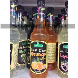 Si rô Cam Golden Farm 700ml